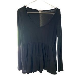 Long Sleeve Flowy Womens Top.